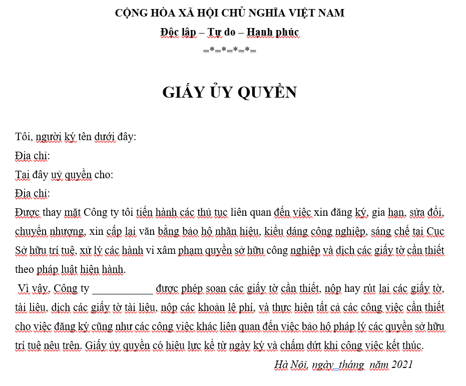 Giay uy quyen thuong hieu (2)