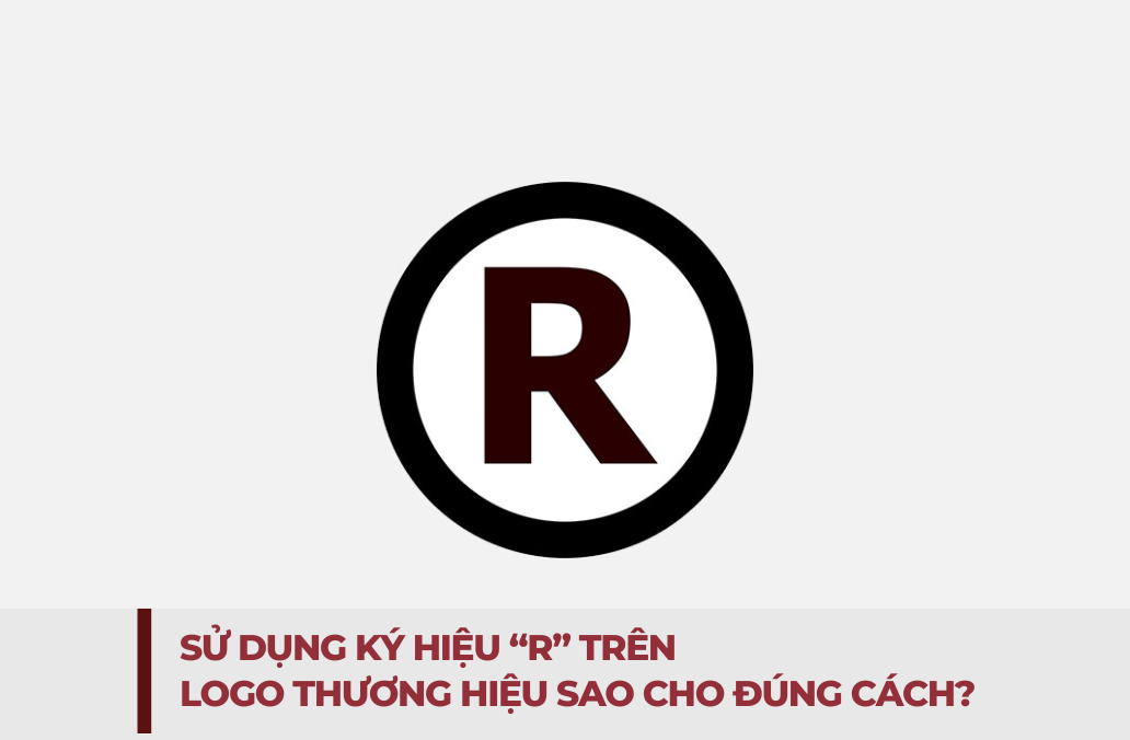 Su dung ky hieu r tren logo thuong hieu sao cho dung cach